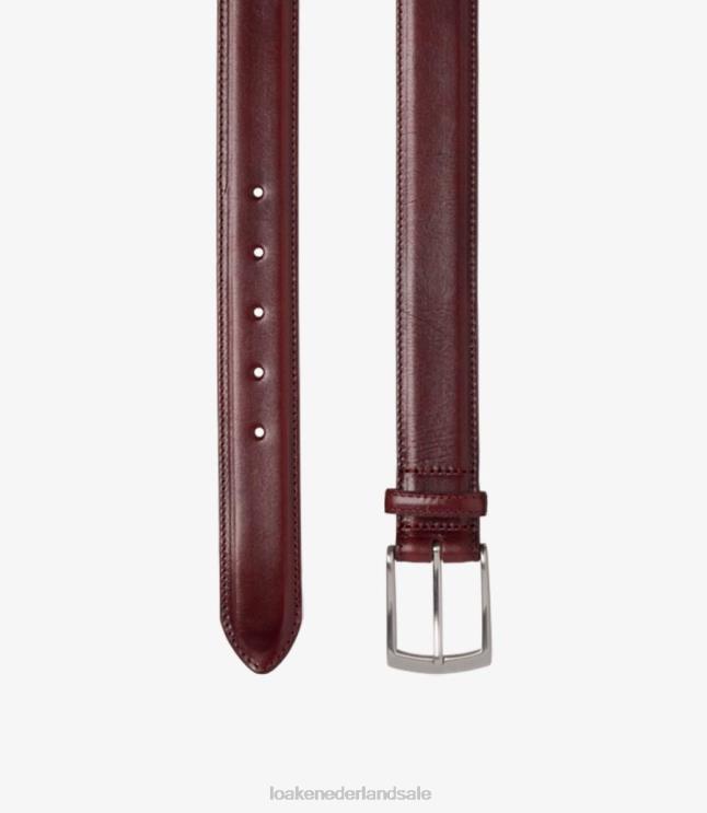 nl Loake Hendrik riem accessoires bordeaux D0LLB210