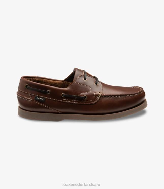 nl Loake lymington bootschoenen donker bruin D0LLB77