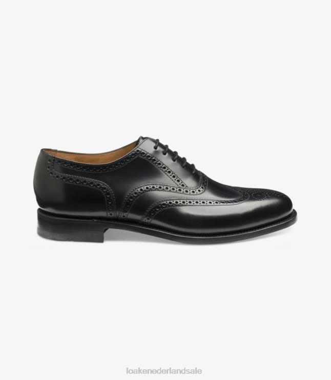nl Loake 202 brogues zwart D0LLB23