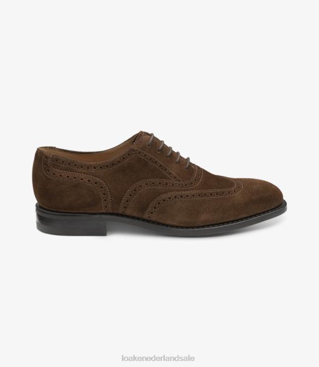 nl Loake 302 brogues bruin suède D0LLB24