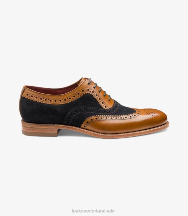 nl Loake thompson brogues marine suède D0LLB21