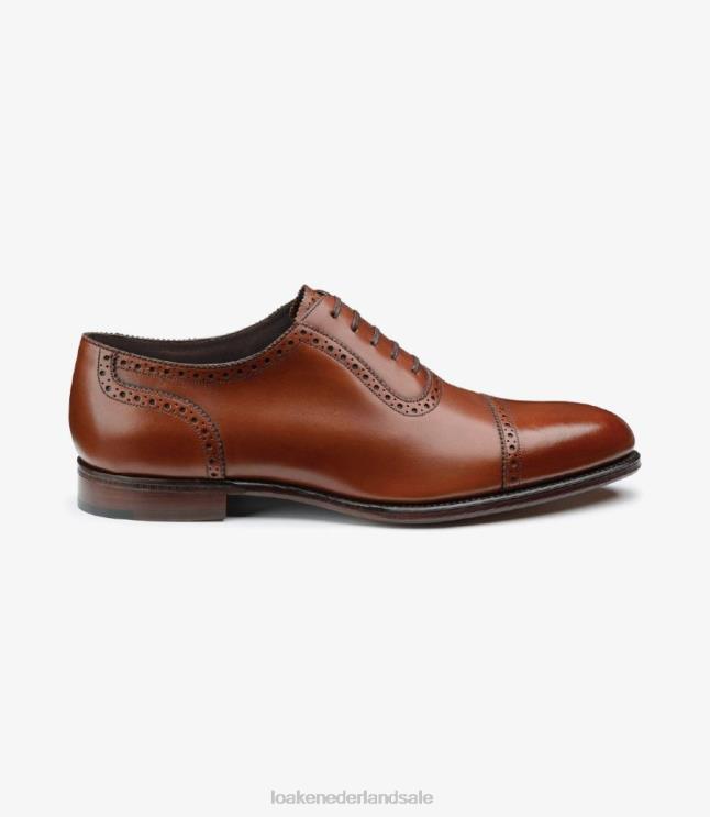 nl Loake drie-eenheid semi brogues diep mahonie D0LLB167
