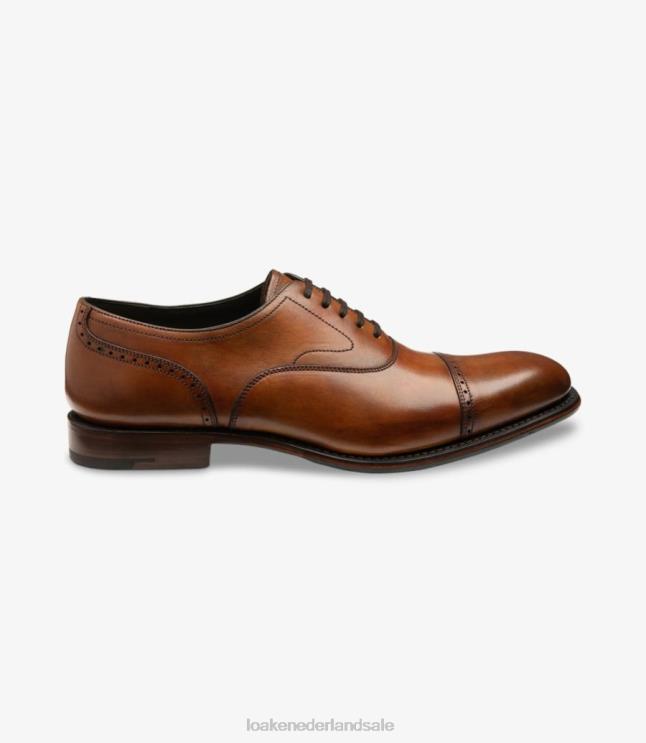 nl Loake knuffels semi brogues kastanje bruin D0LLB174